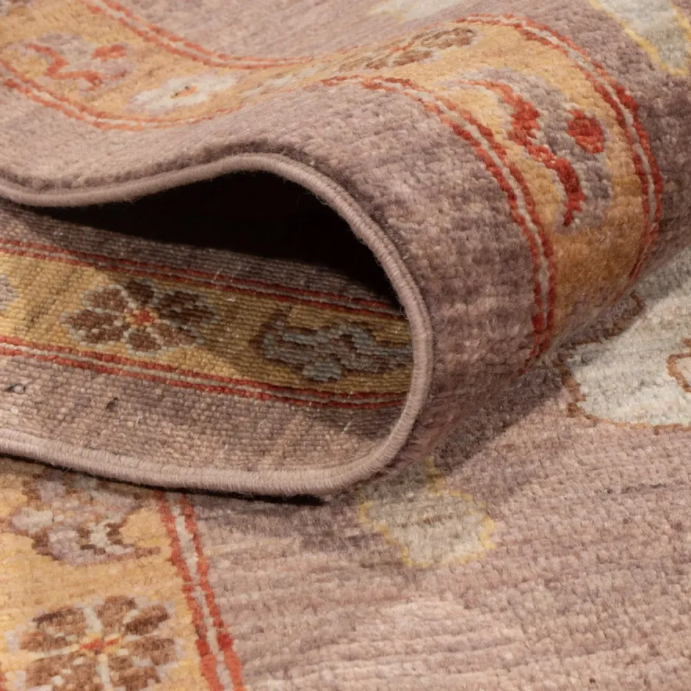 Ziegler Teppe - Usak - 349 x 247 cm - mørkeblå