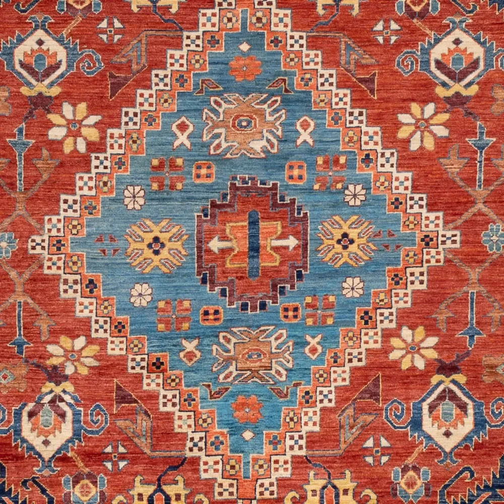 Ziegler Teppe - Usak - 351 x 266 cm - rød