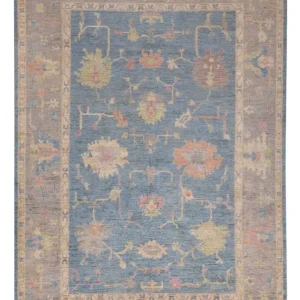 Ziegler Teppe - Usak - 352 x 247 cm - blå
