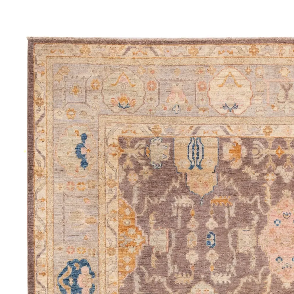 Ziegler Teppe - Usak - 353 x 244 cm - mørk beige