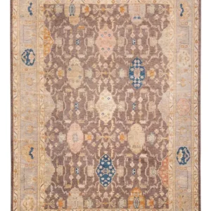 Ziegler Teppe - Usak - 353 x 244 cm - mørk beige