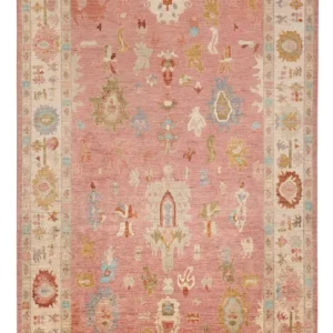 Ziegler Teppe - Usak - 359 x 237 cm - lys rød