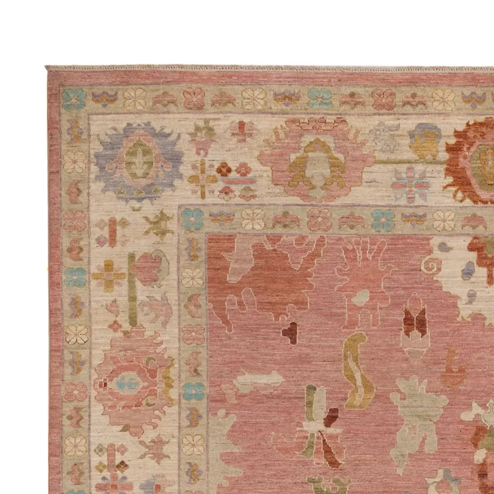 Ziegler Teppe - Usak - 359 x 237 cm - lys rød