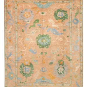 Ziegler Teppe - Usak - 402 x 297 cm - oransje