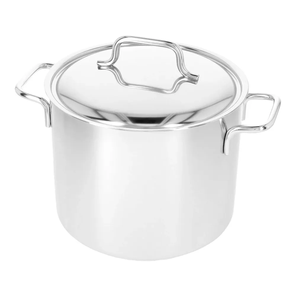 20cm Gryte (Høy) med lokk, 5,0l, 18/10 rustfrit stål - DEMEYERE APOLLO 7