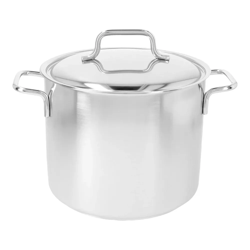 20cm Gryte (Høy) med lokk, 5,0l, 18/10 rustfrit stål - DEMEYERE APOLLO 7