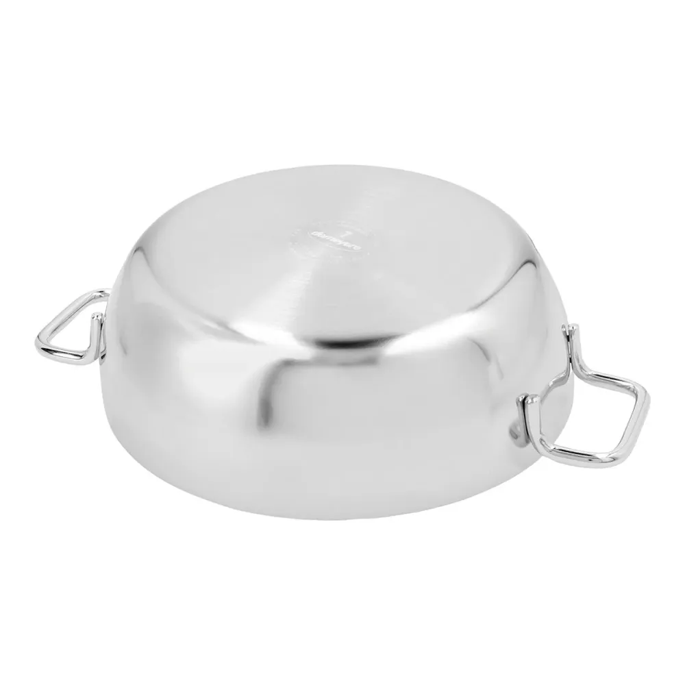 24cm Gryte (Konisk) med lokk 3,3l, 18/10 rustfrit stål - DEMEYERE APOLLO 7
