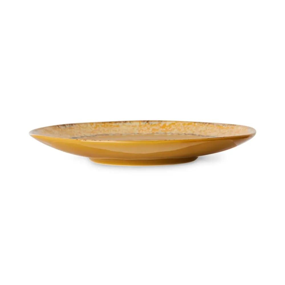 70s ceramics: side plates paradise (set 2)