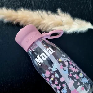 Beckmann Drikkeflaske Med Valgfritt Navn Rosa