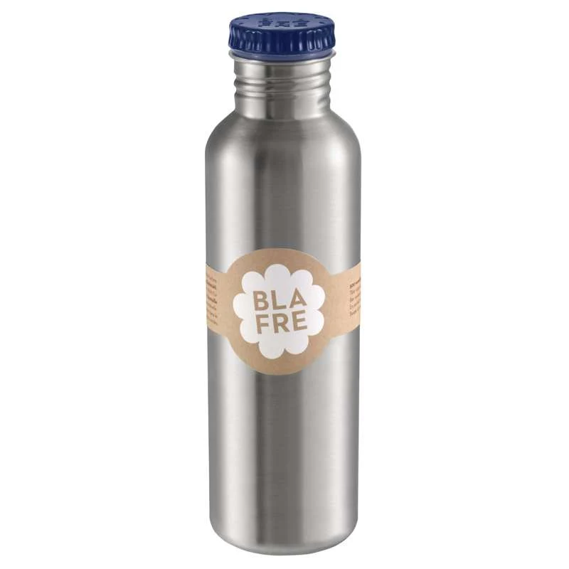 Blafre Drikkeflaske i Stål - 750 ml. - Marineblå