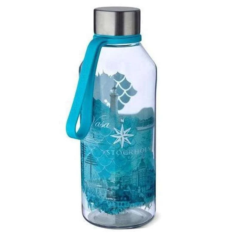 Carl Oscar WisdomFlask Vannflaske m. Stropp - 0.65L - Vann (Turkis)