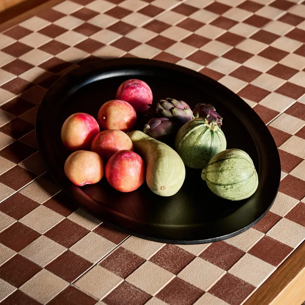 Collect Tray SC65 Ø54 Black Laquered Oak