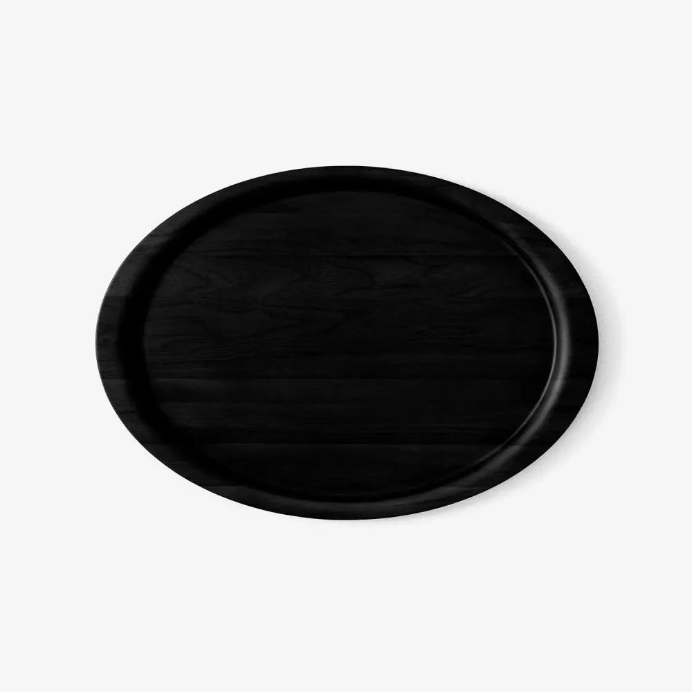 Collect Tray SC65 Ø54 Black Laquered Oak