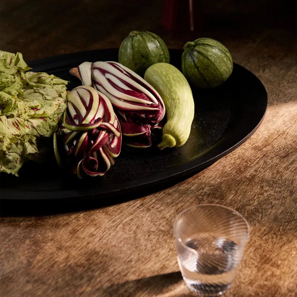 Collect Tray SC65 Ø54 Black Laquered Oak