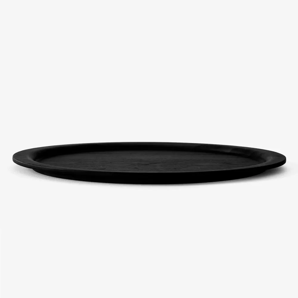 Collect Tray SC65 Ø54 Black Laquered Oak