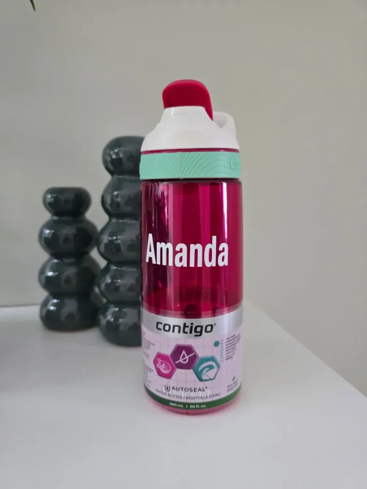 Contigo Drikkeflaske med navn COURTNEY SANGRIA