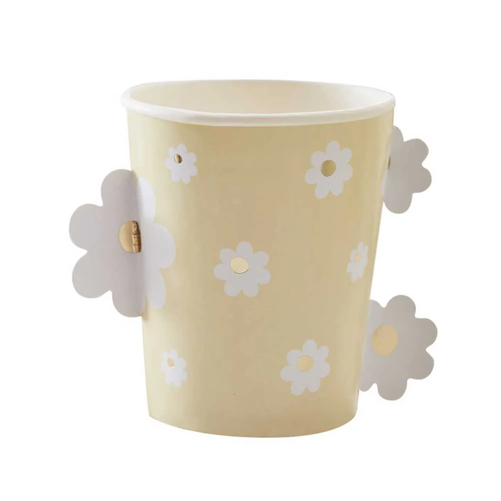 Daisy Crazy Pop Out Tusenfryd Kopper 8 stk.