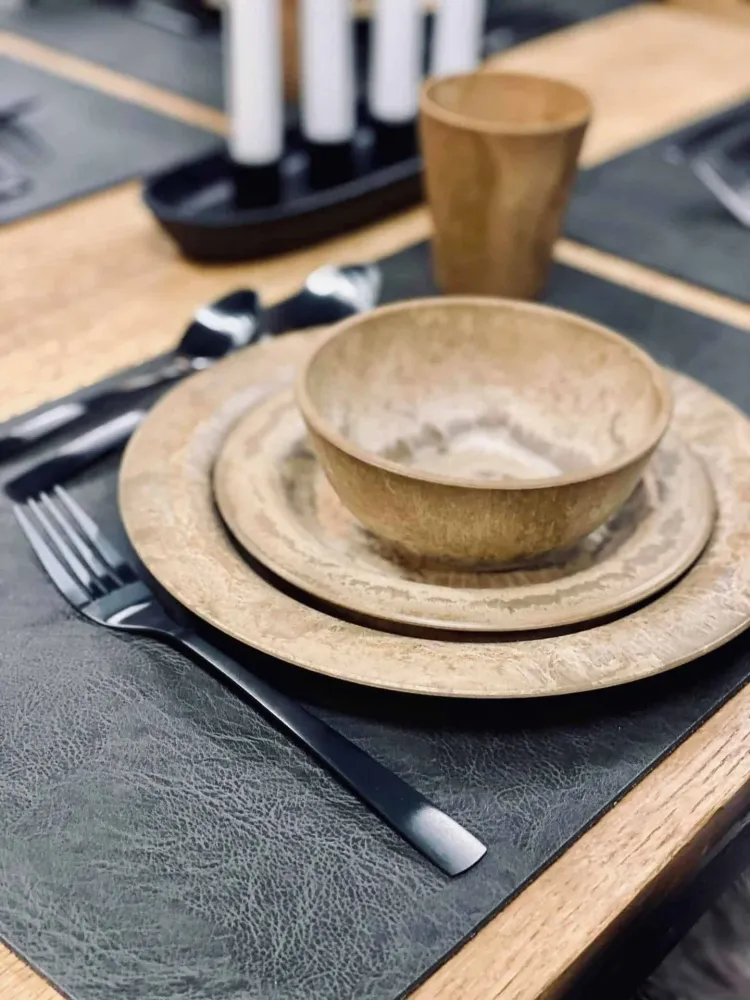 Dekkeserviett 30×45 – Mørkegrå