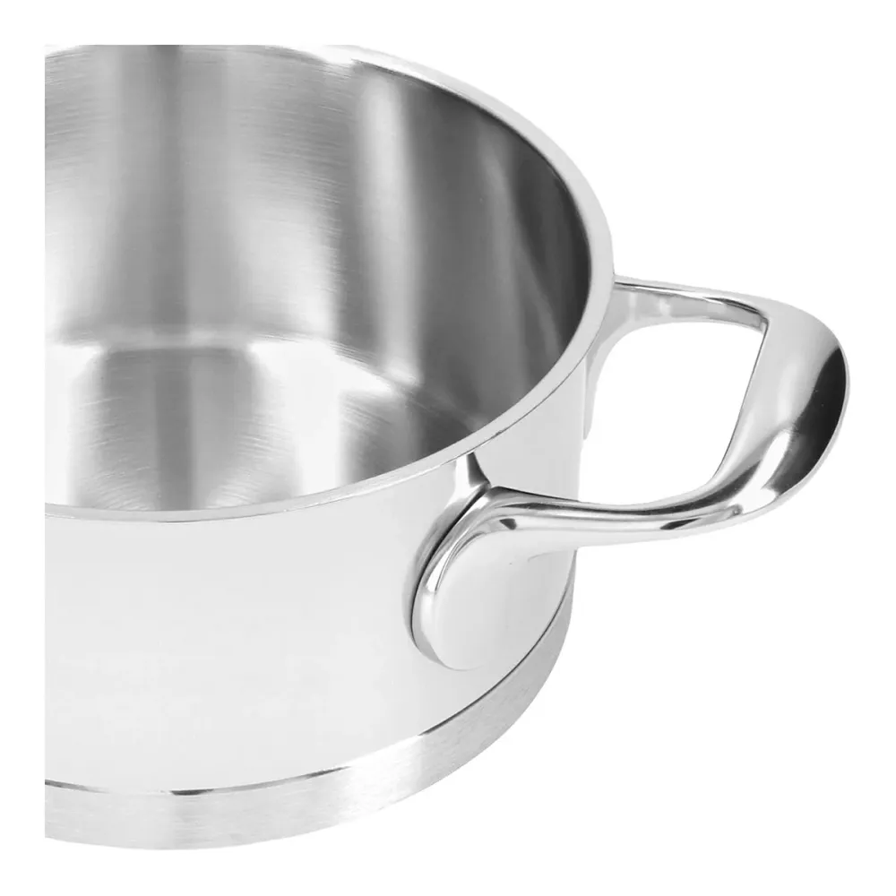 Demeyere Atlantis 7 Gryte med lokk (3,0L / 20cm) - Rustfritt Stål