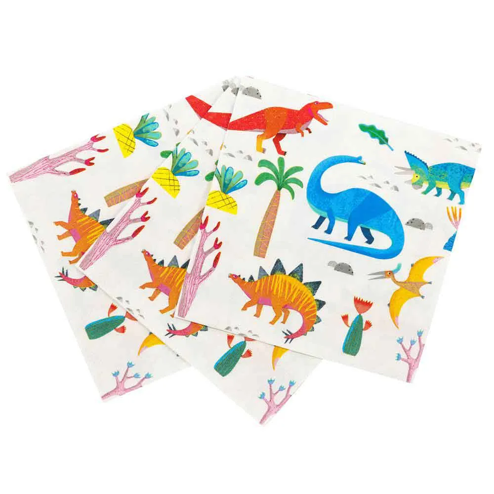Dino Party Servietter 20 stk.