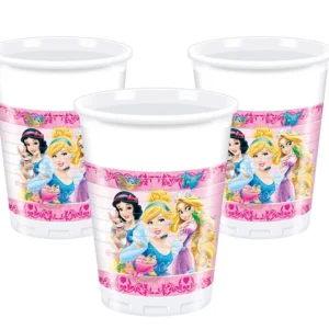 Disney Prinsesse Kopper 8 stk.