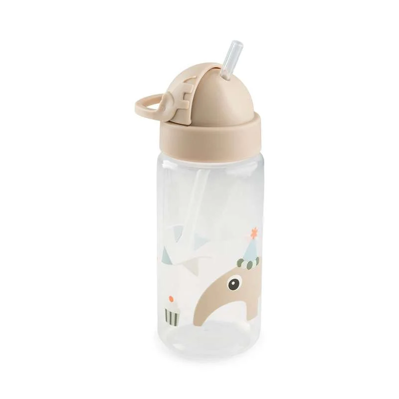 Done Deer Drikkeflaske m. sugerør - 350ml - feiring - sand
