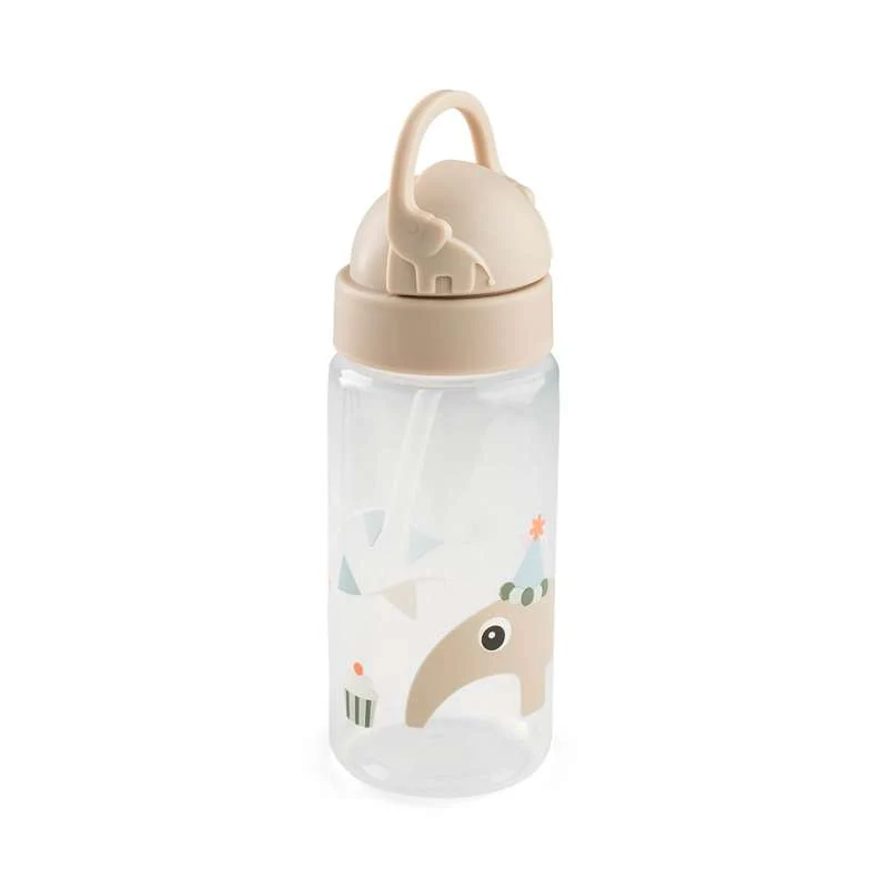 Done Deer Drikkeflaske m. sugerør - 350ml - feiring - sand