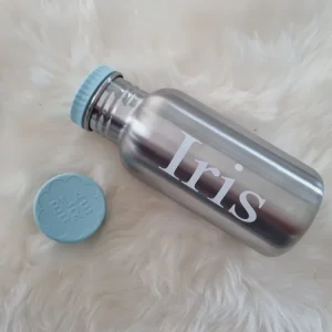 Drikkeflaske Med Navn Blafre Lys Blå 500ml