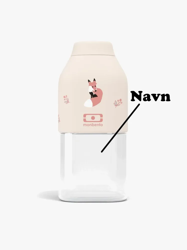 Drikkeflaske Med Valgfritt Navn Fox Monbento