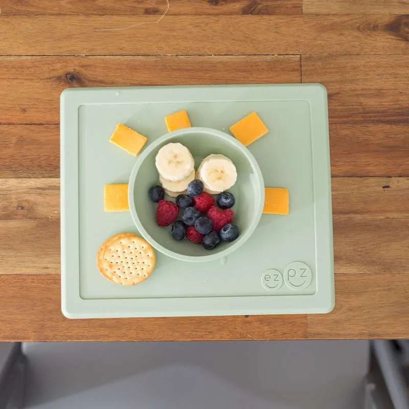 EZPZ Happy Bowl Spiseforstyrrelsesserviett - Grønn