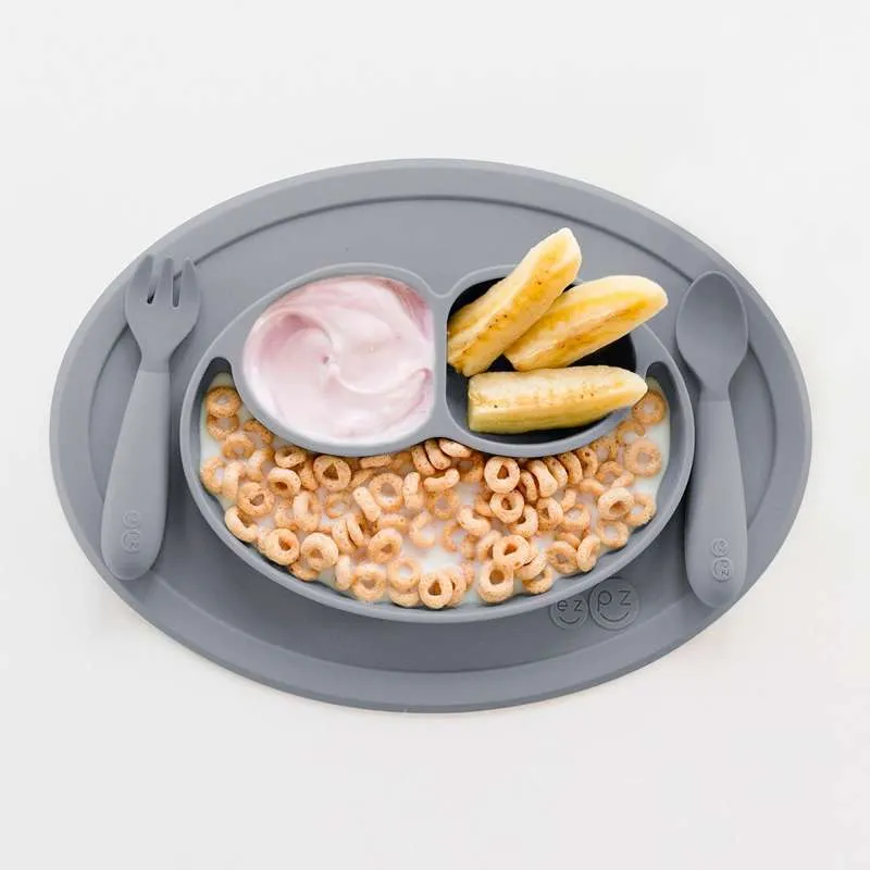 EZPZ Mini Foods Set - Matstart Baby - Grå