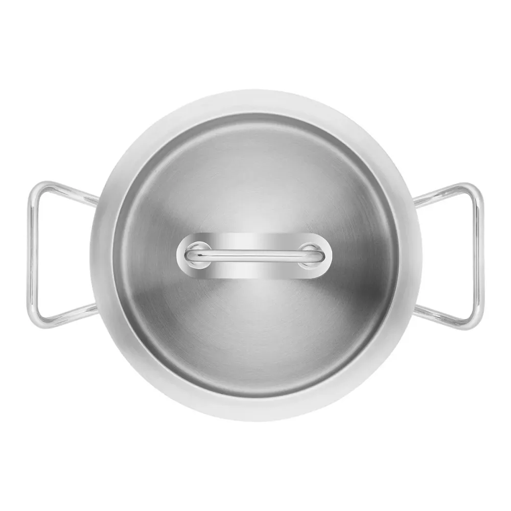 Gryte 20cm, 3,0l, 18/10 rustfritt stål, sølvfarget - ZWILLING PRO