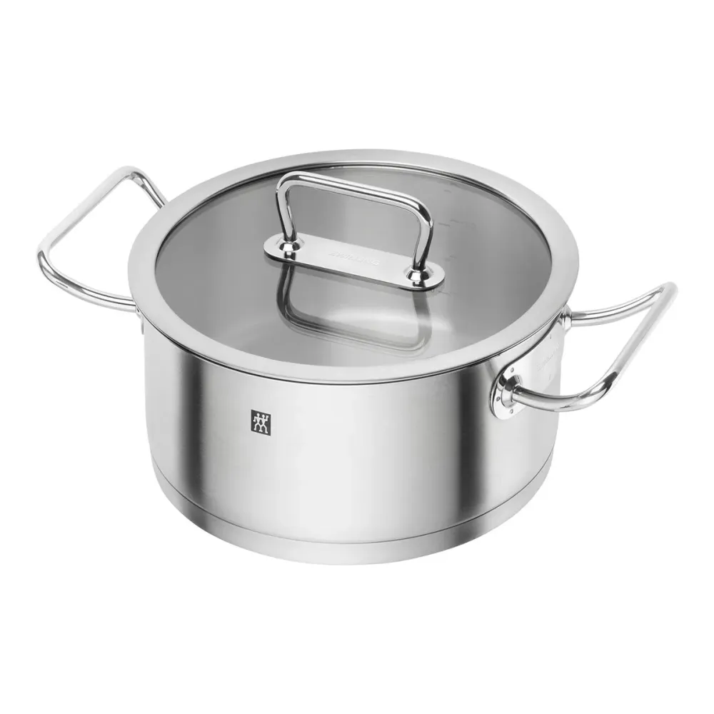 Gryte 20cm, 4,0l, 18/10 rustfritt stål, sølvfarget - ZWILLING PRO