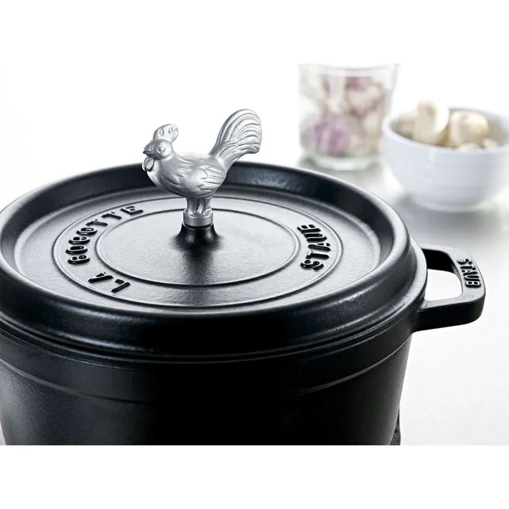 Håndtak til Cocotte, rustfritt stål, hane - STAUB 🇫🇷