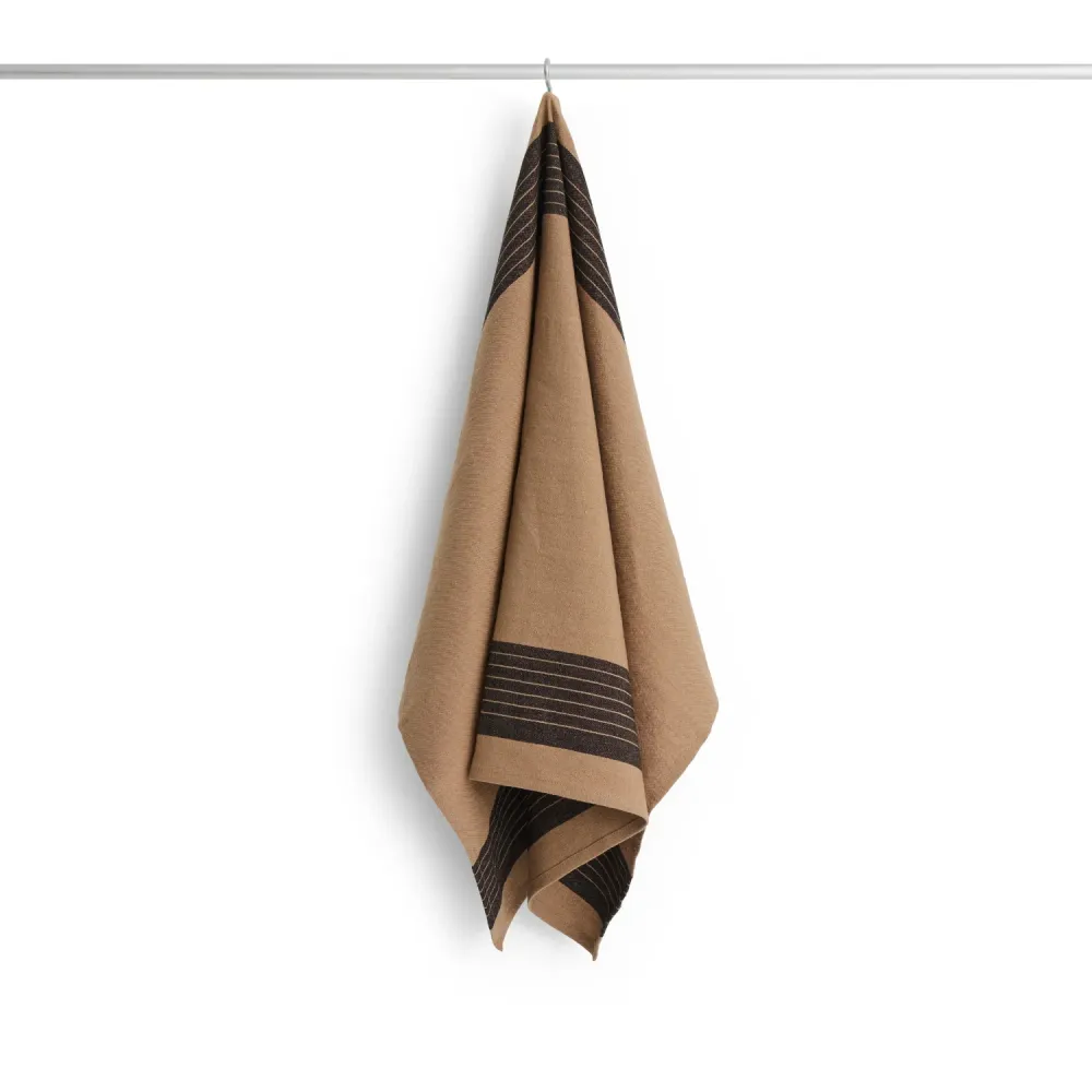 Kjøkkenhåndkle Linear Mocca