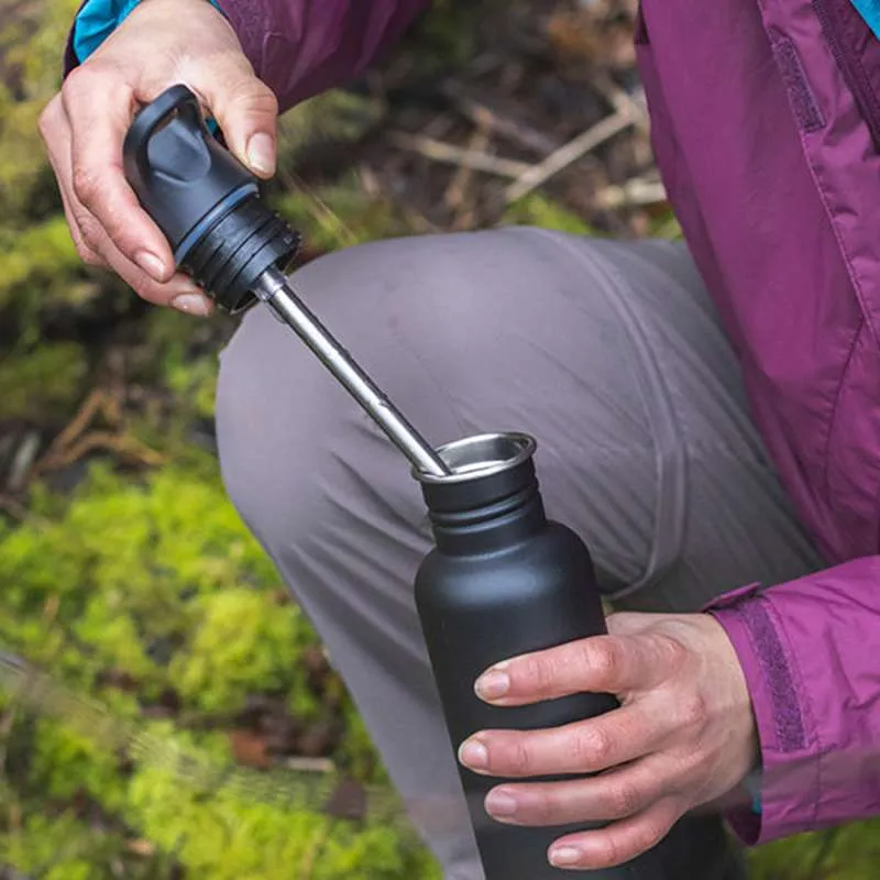 Klean Kanteen Classic Drikkeflaske - Flip/Seal SportCap - 800ml - Sunset