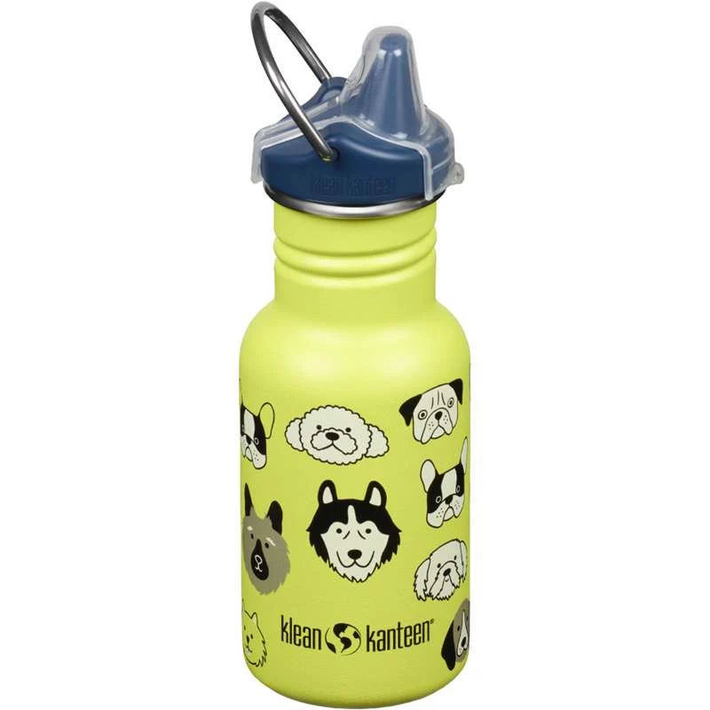 Klean Kanteen Classic Drikkeflaske - Kid SippyCap - 355ml - Hunder
