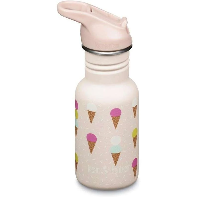 Klean Kanteen Classic Drikkeflaske - Kid SportCap - 355ml - Iskrem