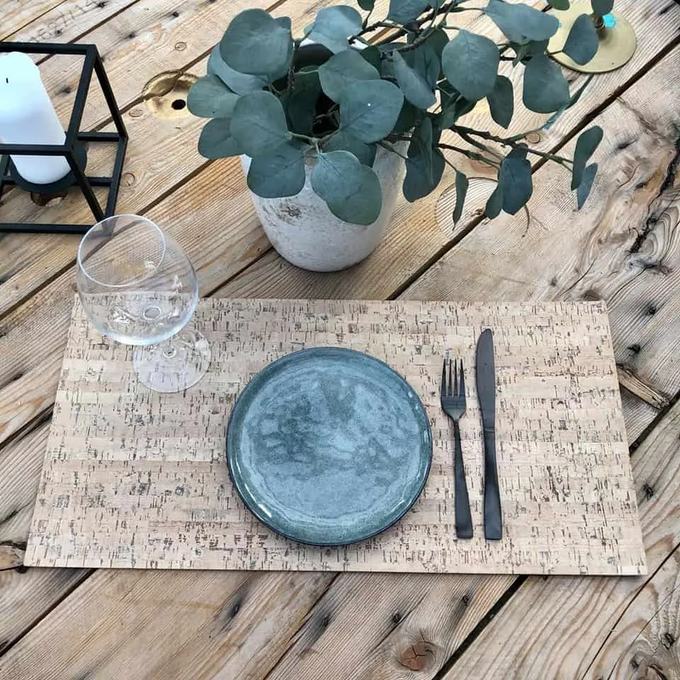Kork dekkeserviett – Nordic creme Tapas