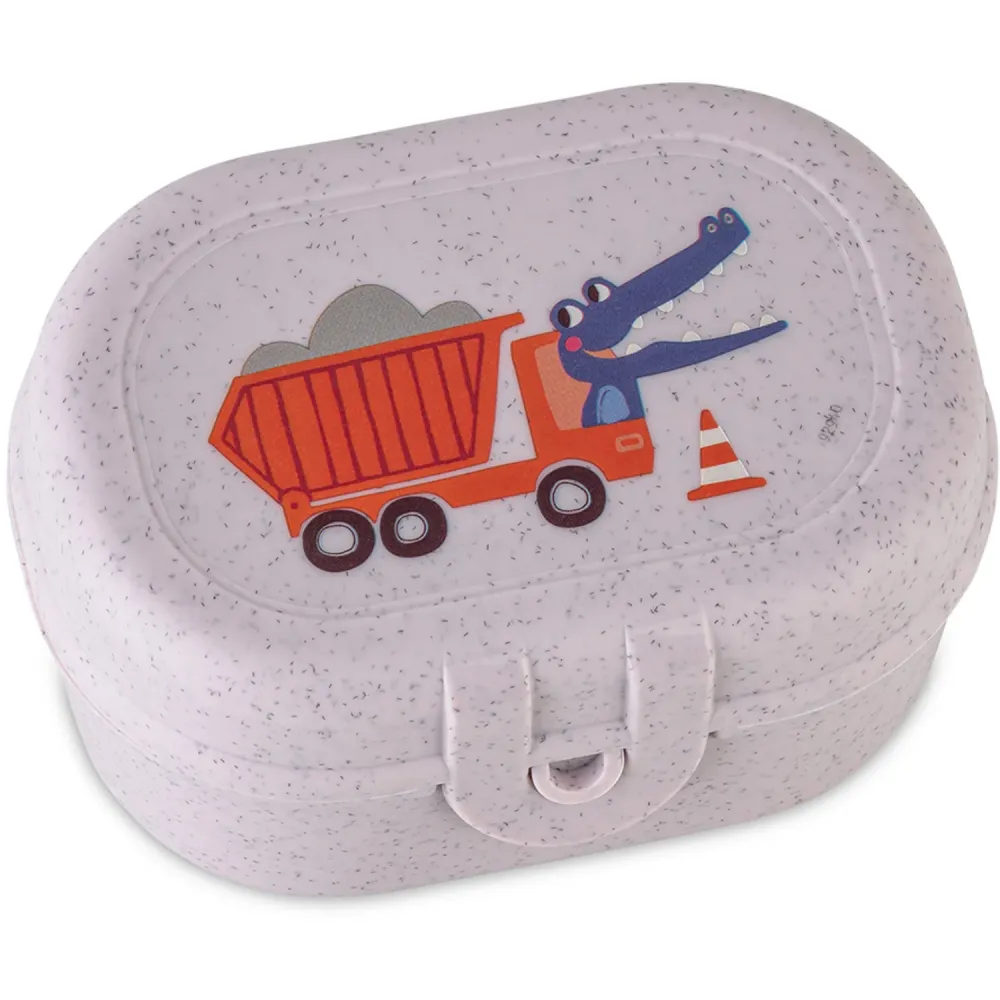Koziol Organic Purple Grey Snackbox Pascal Mini Trucks