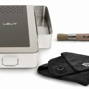 Lelit VIP tee-boks/bryggeskuff med børste og klut