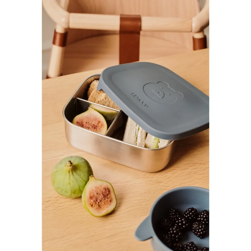 LIEWOOD Mr Bear Whale Blue Arthur Lunchbox