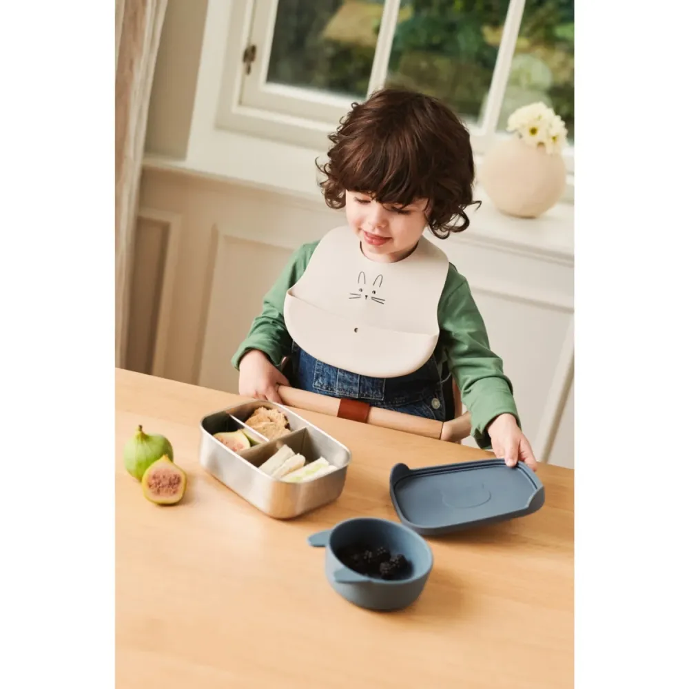 LIEWOOD Mr Bear Whale Blue Arthur Lunchbox