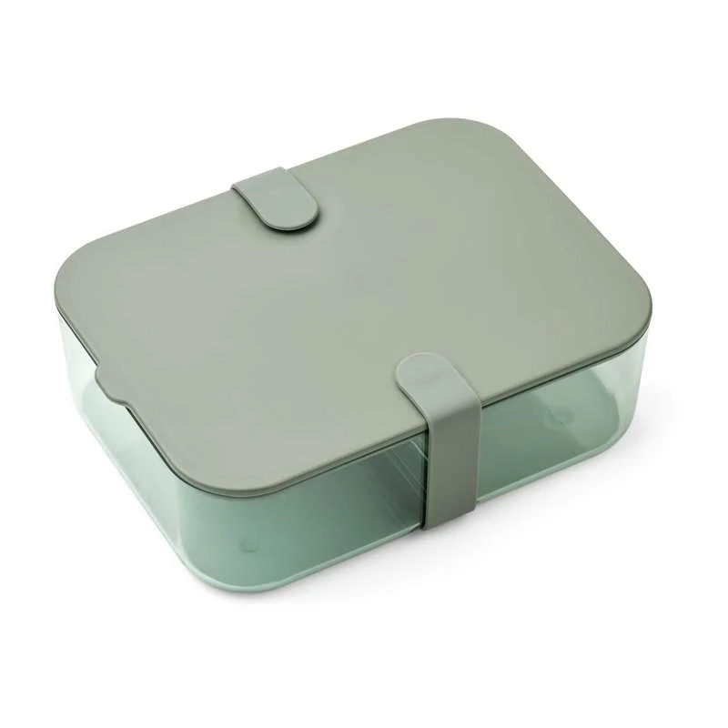 Liewood Carin Matboks m. Skillevegg - Stor - Faune Green/Peppermint