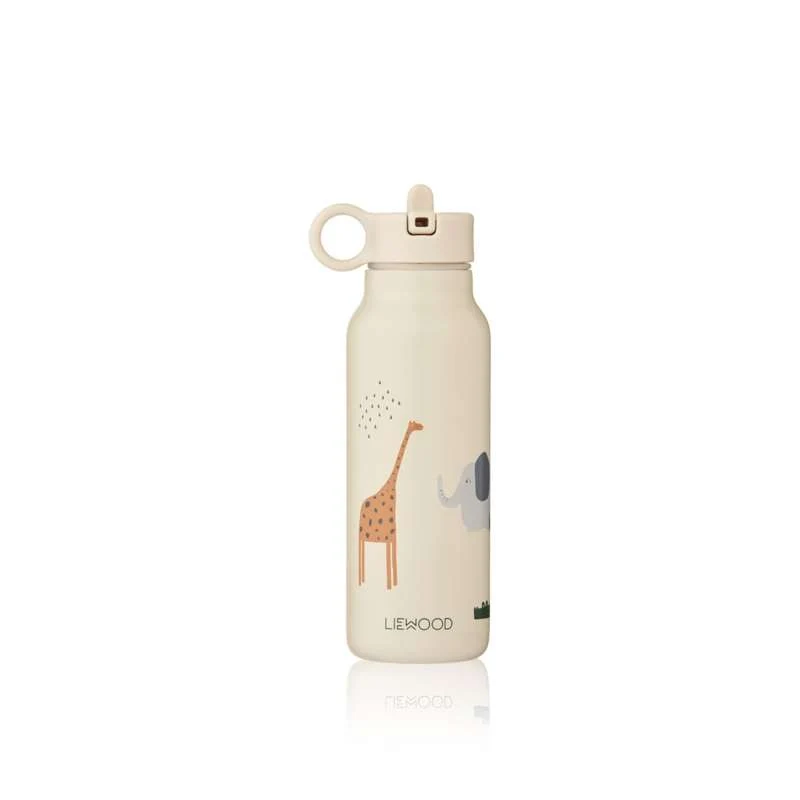 Liewood Falk Drikkeflaske - Rustfritt Stål - 350ml - Safari/Sandy Mix
