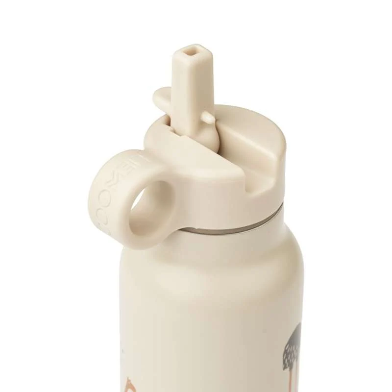 Liewood Falk Drikkeflaske - Rustfritt Stål - 350ml - Safari/Sandy Mix