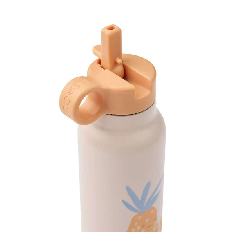 Liewood Falk Drikkeflaske - Rustfritt Stål - 350ml - Ananas/Sand