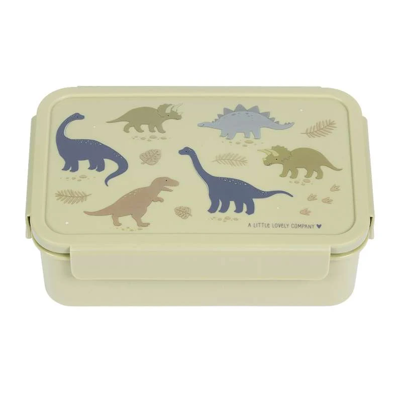 Little Lovely Company Romdelt Bento Matboks - Dinosaur