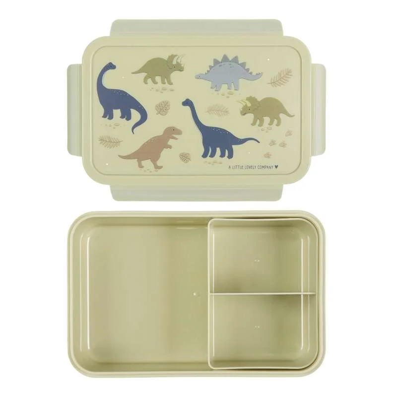 Little Lovely Company Romdelt Bento Matboks - Dinosaur