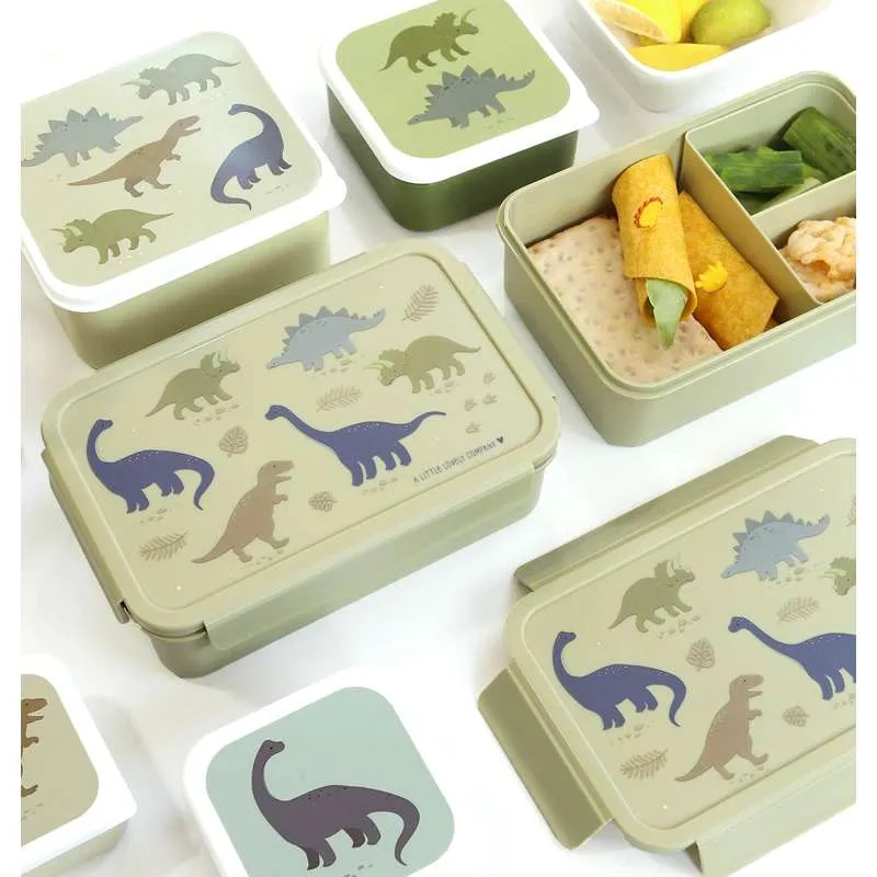 Little Lovely Company Romdelt Bento Matboks - Dinosaur